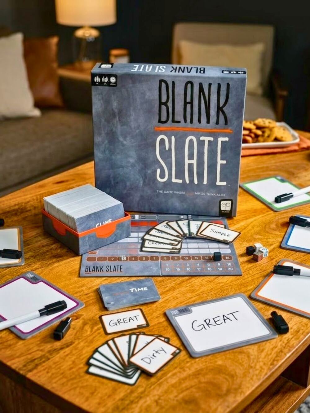 Blank Slate Board Game NIB | Family Word Association Party Game
